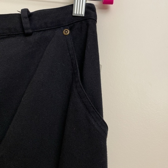 Cynthia Max Relax black Maxi Skirt Womens 10 Tencel Cotton pockets Y2K 90’s - Picture 3 of 8